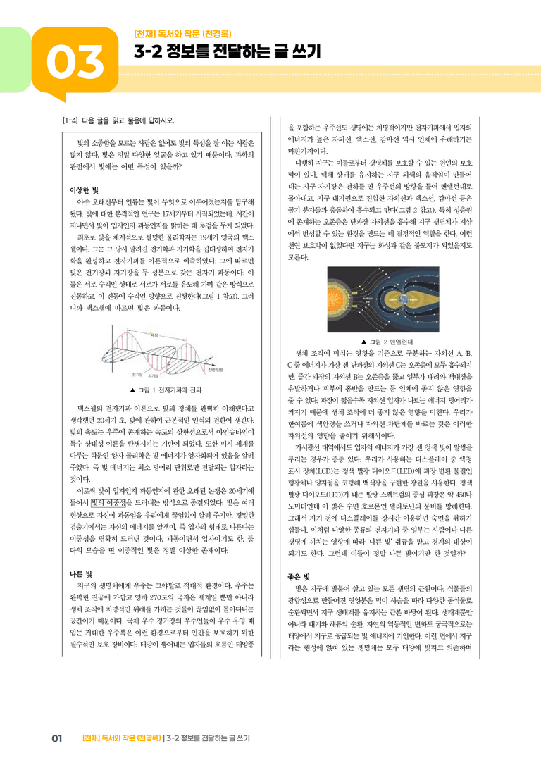 3-2 정보를 전달하는 글 쓰기_기출 적중 문제01_preview_1