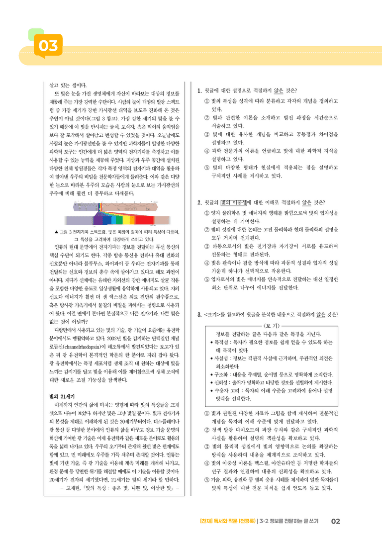 3-2 정보를 전달하는 글 쓰기_기출 적중 문제01_preview_2
