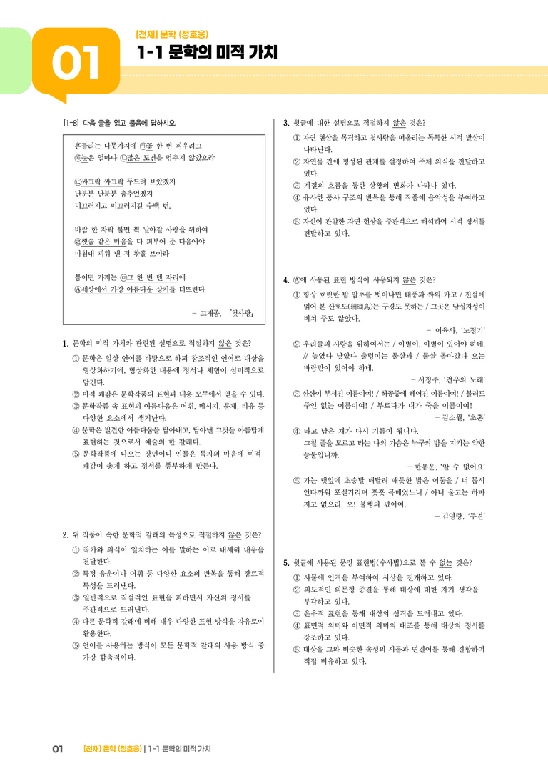 1-1 문학의 미적 가치_고난도 심화문제_preview_1