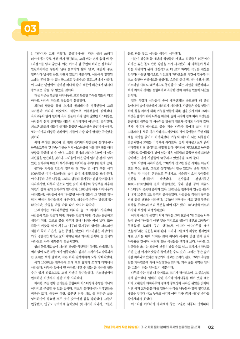 3-2 사회 문화 분야의 독서와 논증하는 글 쓰기_실전 모의고사02_preview_2