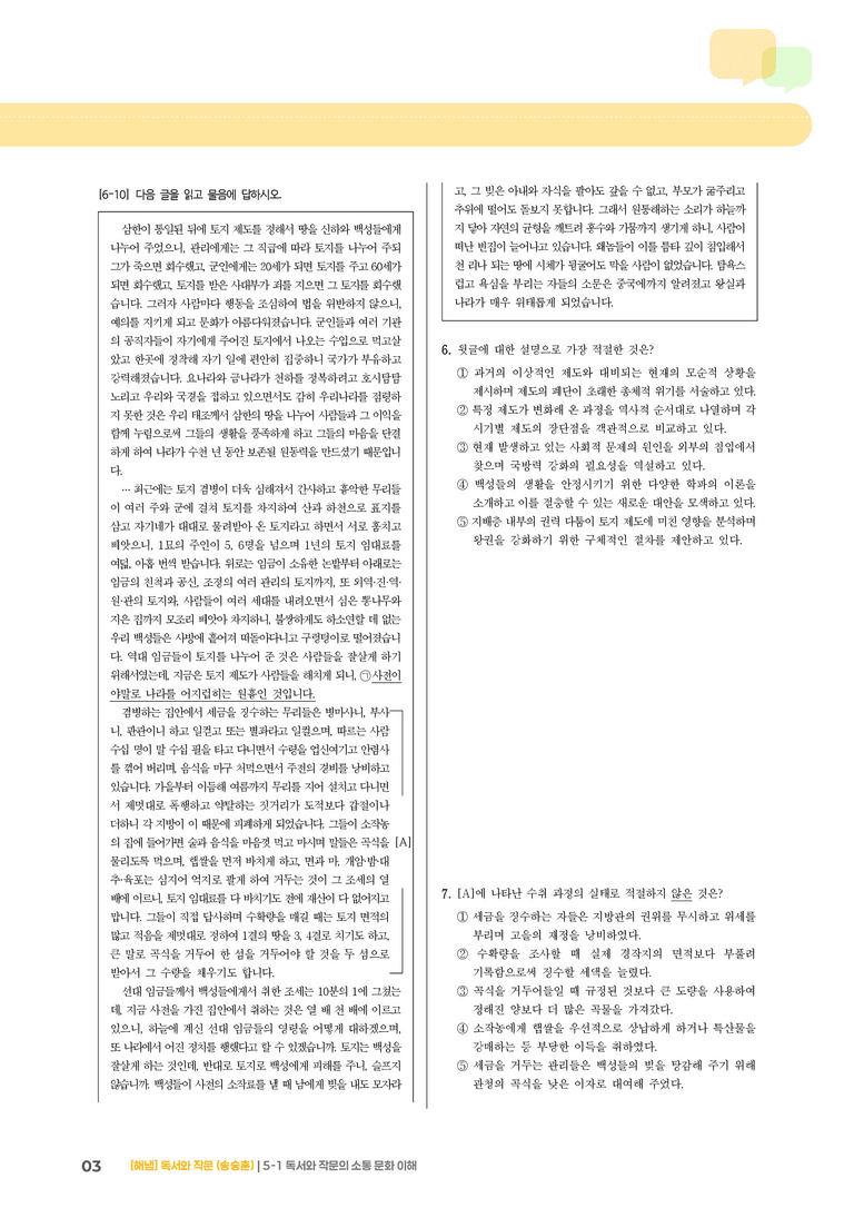 5-1 독서와 작문의 소통 문화 이해_고난도 심화문제_preview_3