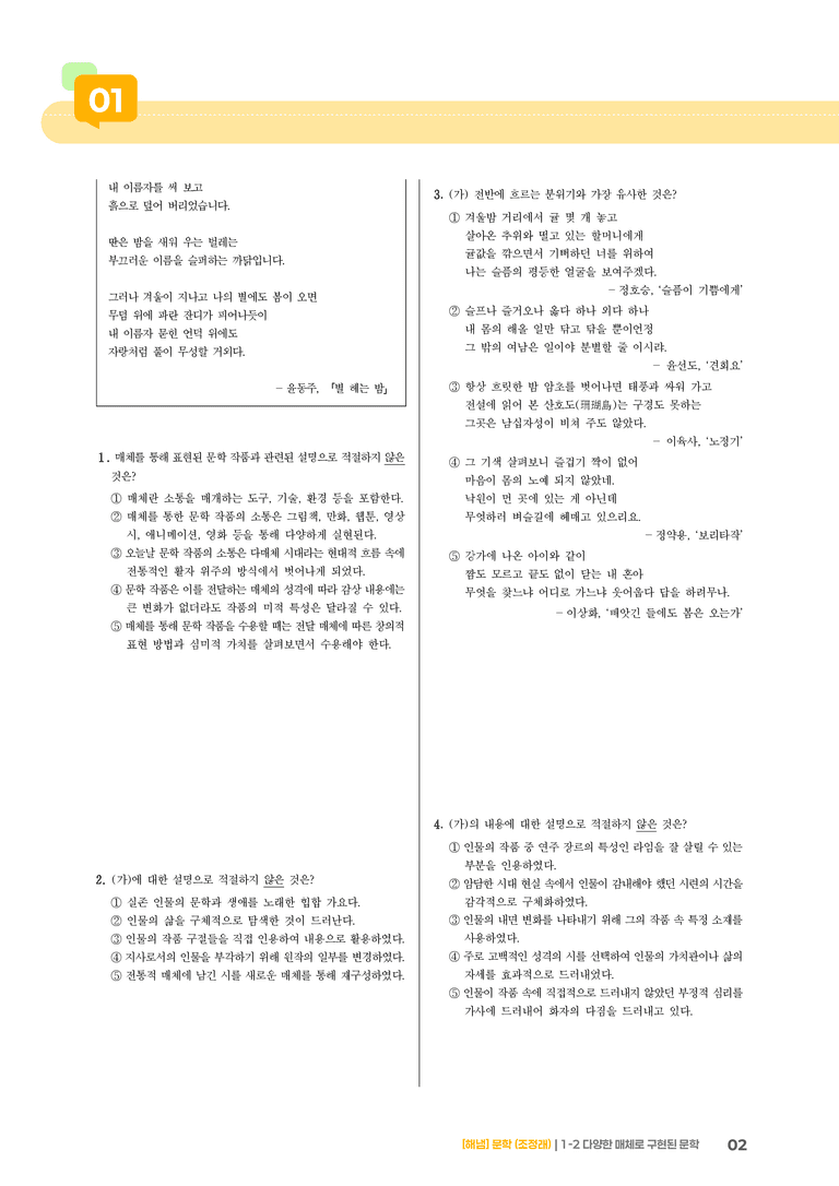 1-2 다양한 매체로 구현된 문학_고난도 심화문제_preview_2