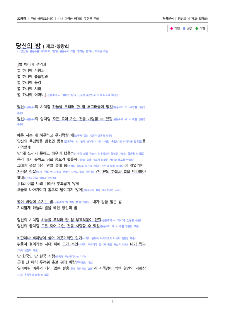 1-2 다양한 매체로 구현된 문학_당신의 밤_작품분석_preview_3