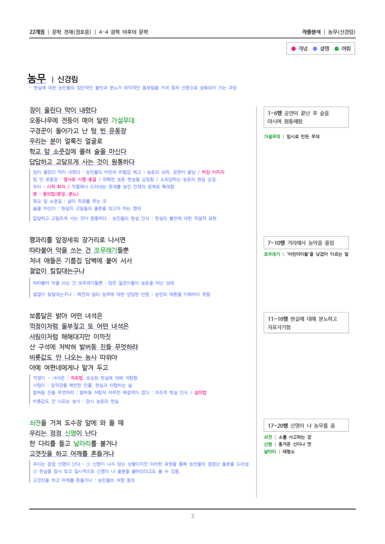 4-4 광복 이후의 문학_농무_작품분석_preview_2