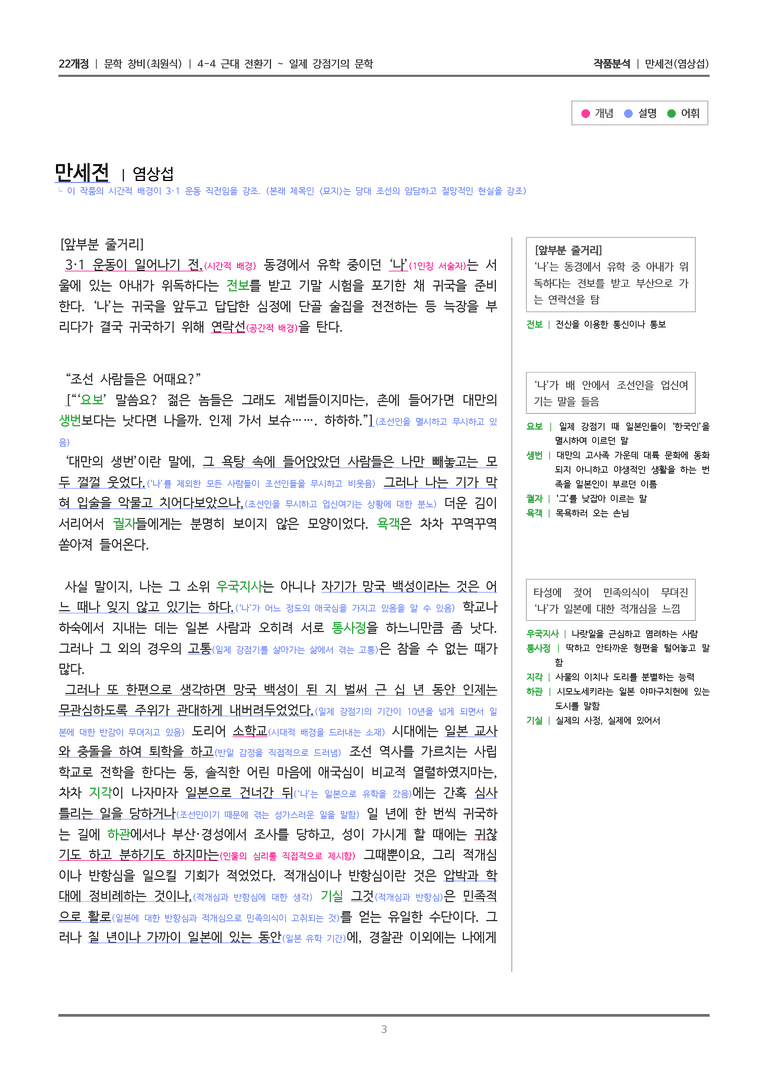 4-4 근대 전환기~일제 강점기의 문학_만세전_작품분석_preview_3