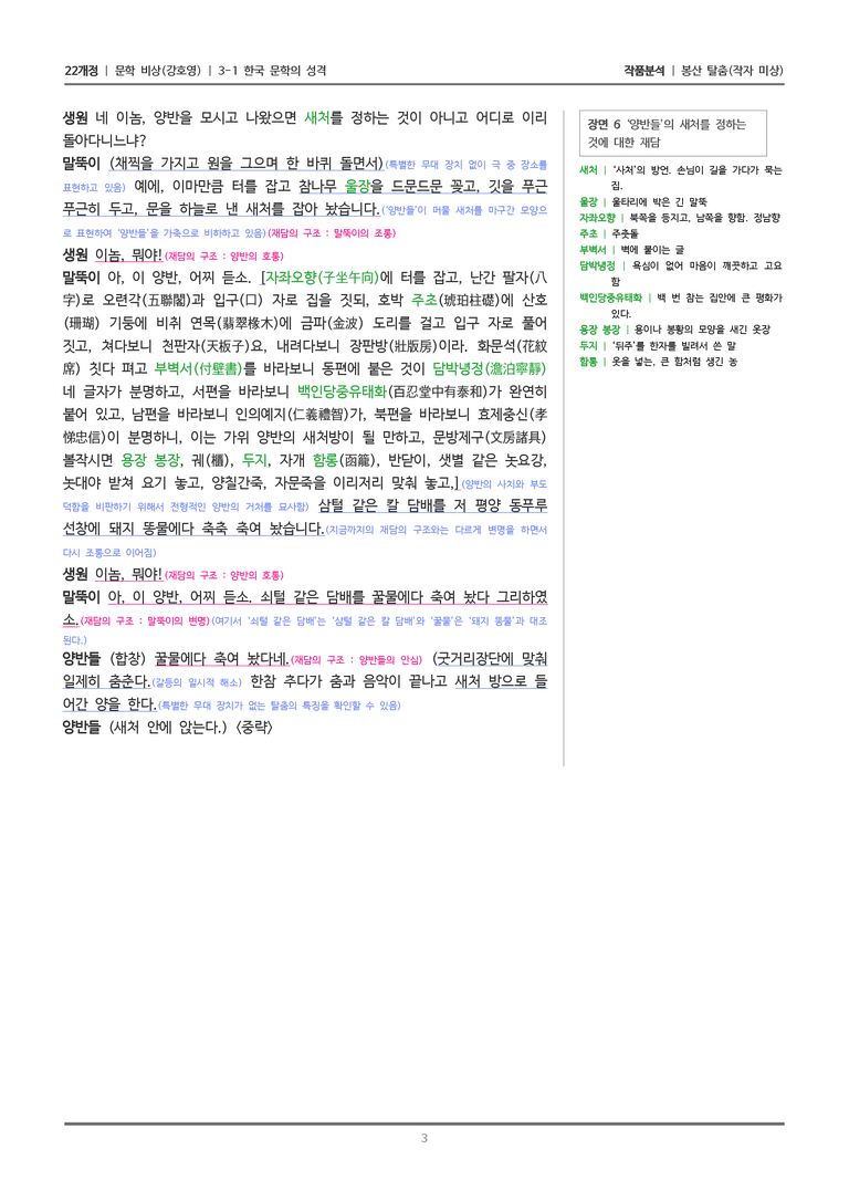 봉산 탈춤_작품분석_preview_3