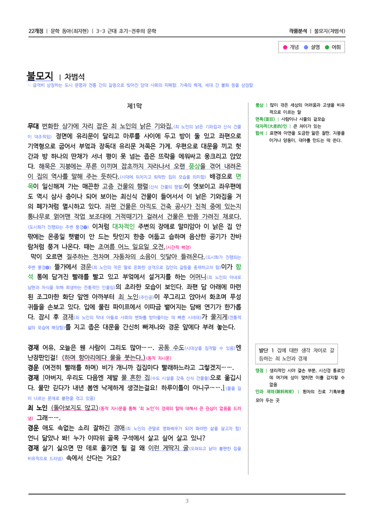근대 초기~전후의 문학_불모지_작품분석_preview_3
