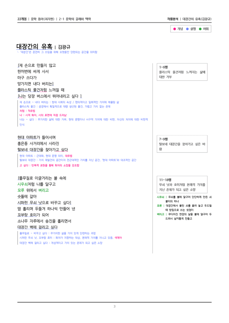 문학의 갈래와 맥락_대장간의 유혹_작품분석_preview_3