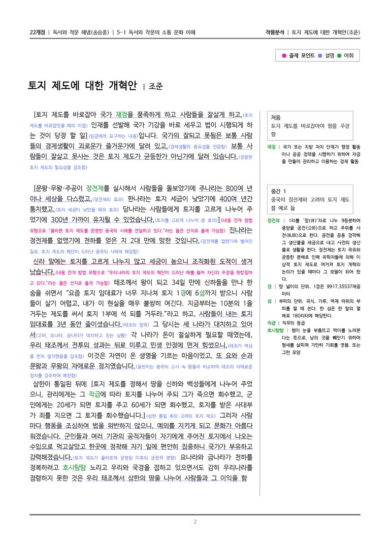 5-1 토지 제도에 대한 개혁안_작품분석_preview_2