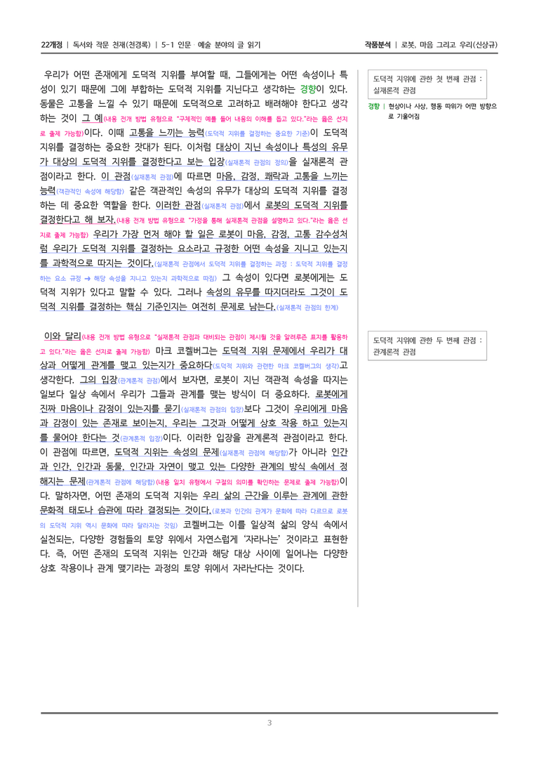 5-1 인문·예술 분야의 글 읽기_로봇, 마음 그리고 우리_작품분석_preview_3