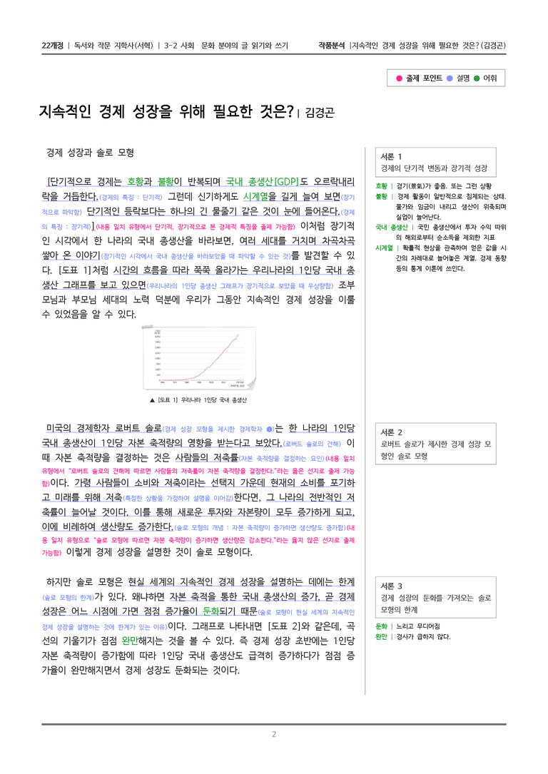 3-2 사회·문화 분야의 글 읽기와 쓰기_지속적인 경제 성장을 위해 필요한 것은_작품분석_preview_2