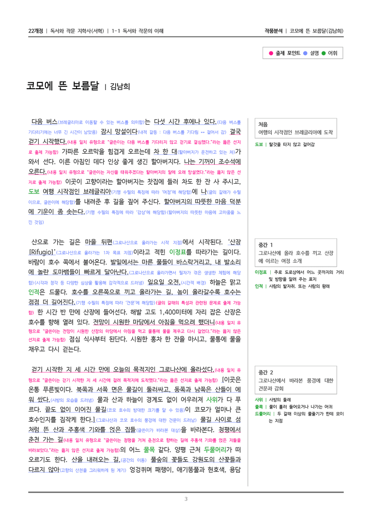 1-1 독서와 작문의 이해_코모에 뜬 보름달_작품분석_preview_3