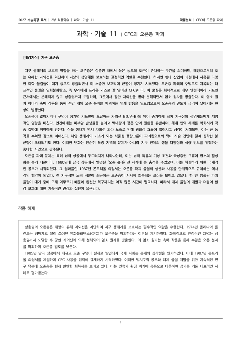 11 CFC의 오존층 파괴_작품분석_preview_1