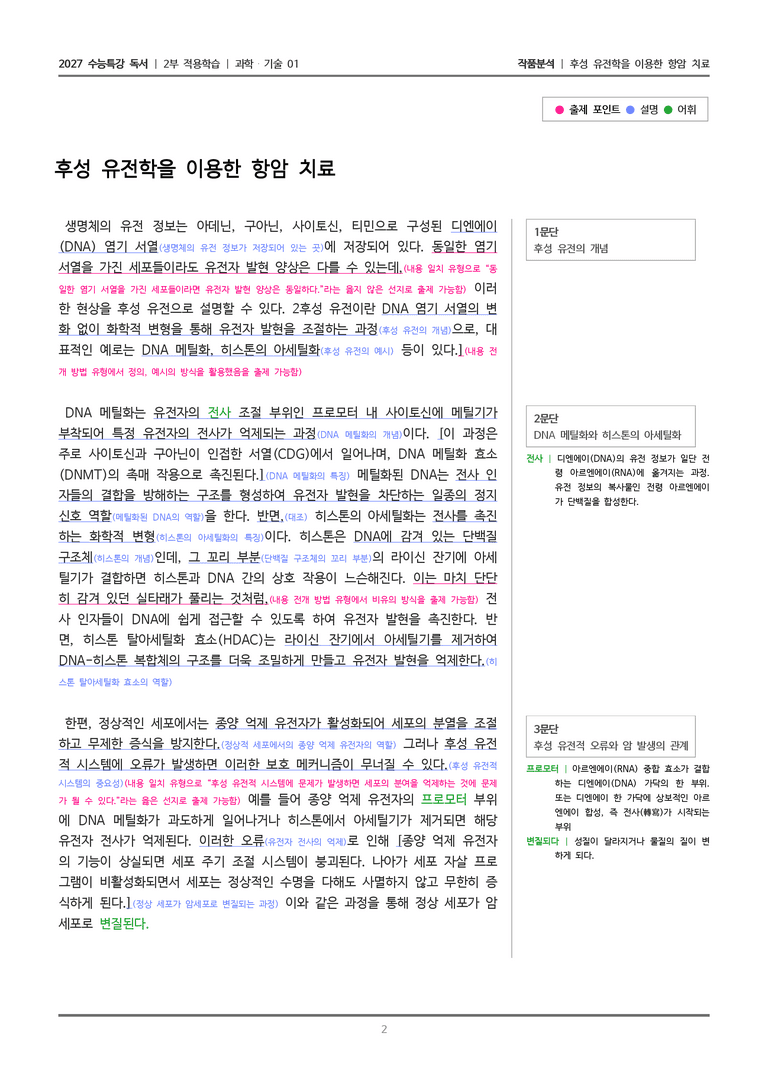 01 후성 유전학을 이용한 항암 치료_작품분석_preview_2