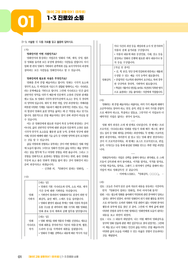 1-3 진로와소통_기출 적중 문제_preview_1