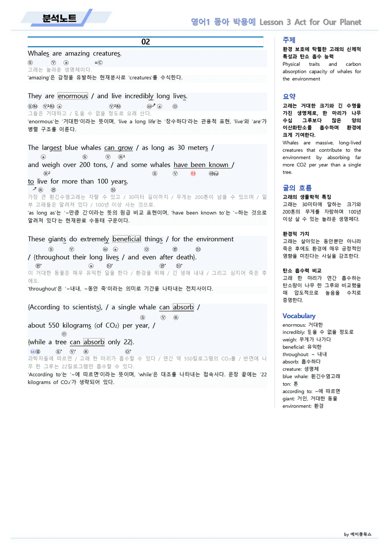 영어1 동아 박용예 03 3강 3과 분석노트 by 메이플북스 22년 개정_preview_4