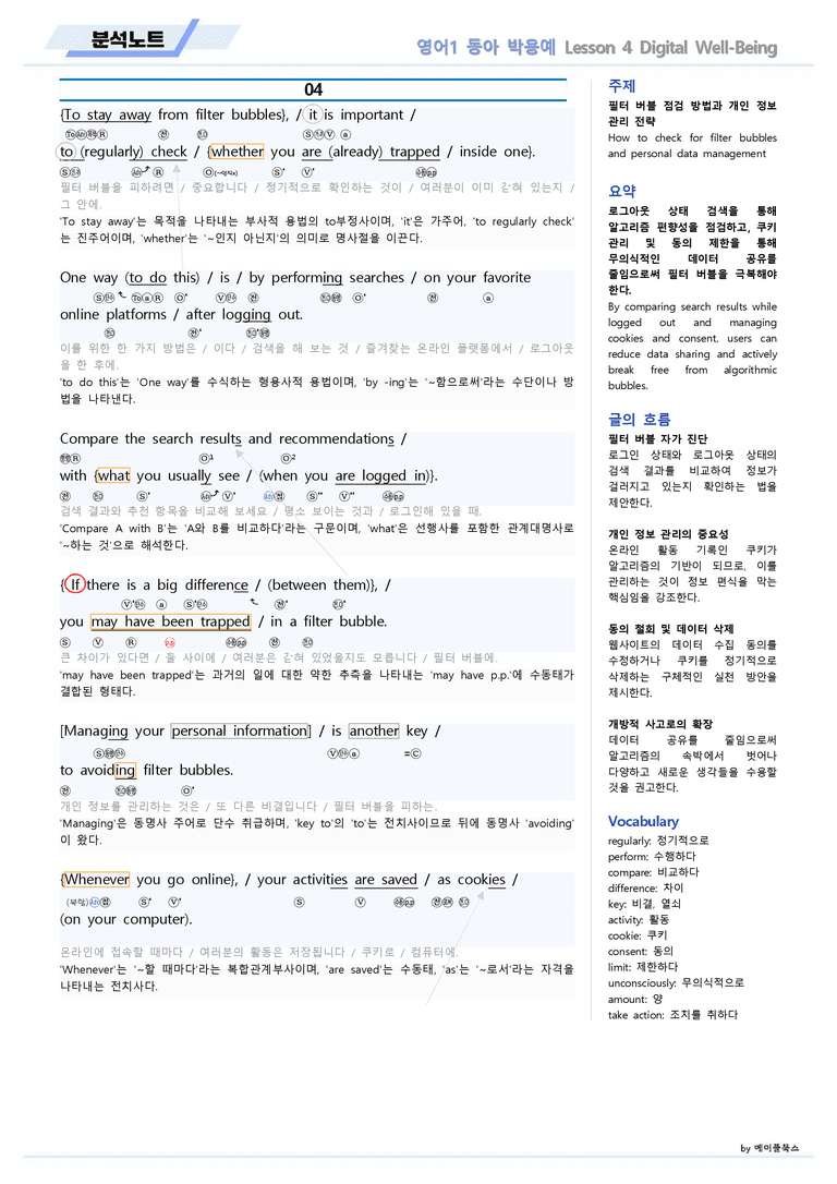 영어1 동아 박용예 04 4강 4과 분석노트 by 메이플북스 22년 개정_preview_8