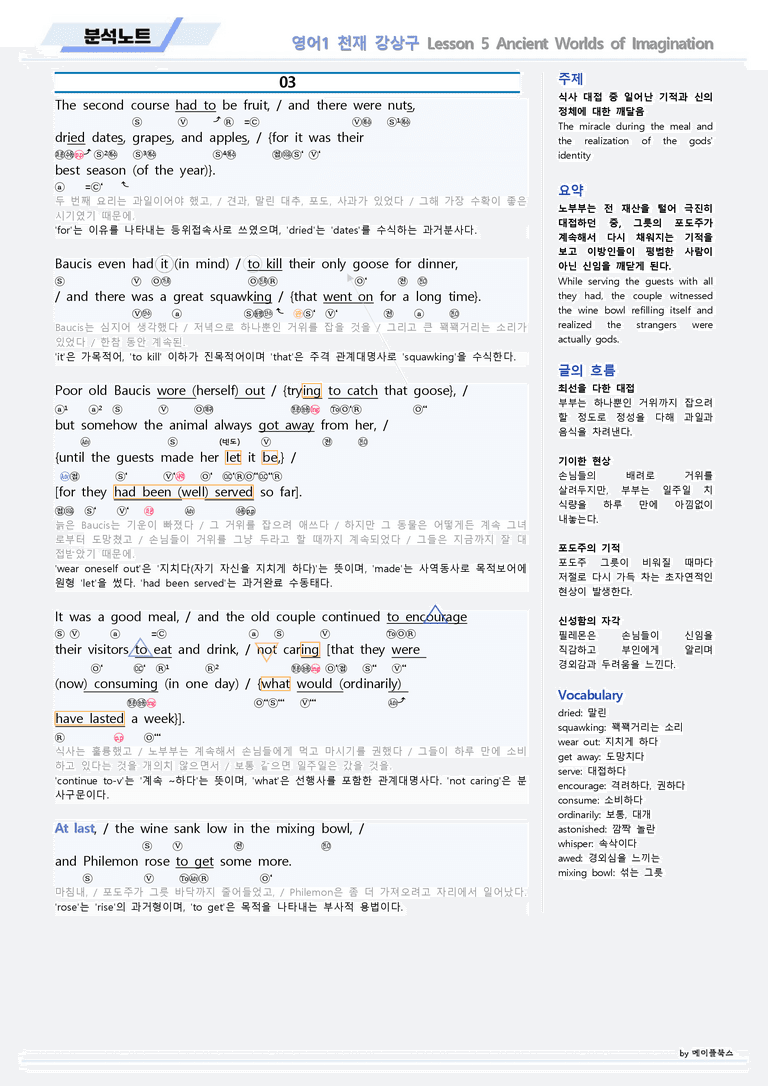 영어1 천재 강상구 05 5강 5과 분석노트 by 메이플북스 22년 개정_preview_4