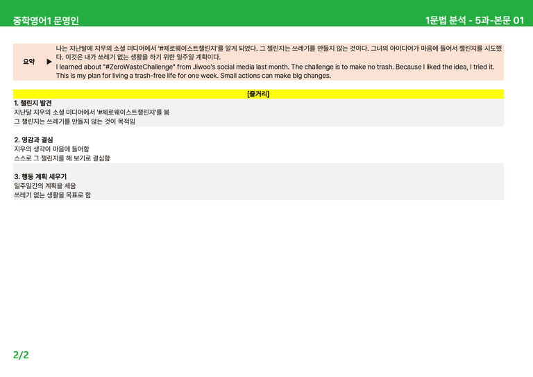2022 개정 중1 미래엔 문영인 - 5-6과상세분석 by 시드 잉글리쉬_preview_2