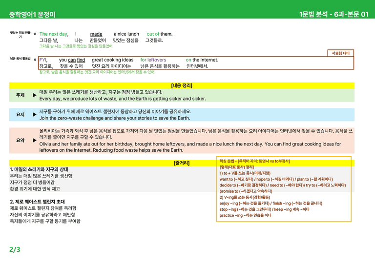 2022 개정 중1 동아 윤정미 - 5-6과상세분석 R1 by 시드 잉글리쉬_preview_42