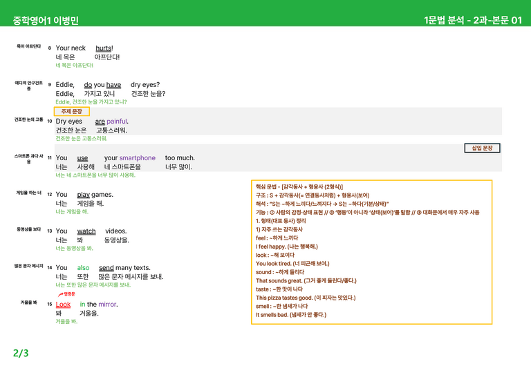 2022 개정 중1 동아 이병민 - 1-2과상세분석 by 시드 잉글리쉬_preview_28
