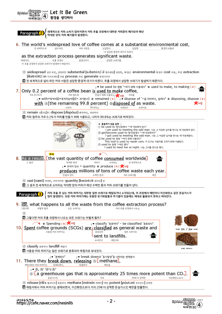 공통영어1 미래엔(김) 4과 분석(본문+본문외)+단어 정리및 테스트 by 내신수능도서관_preview_2
