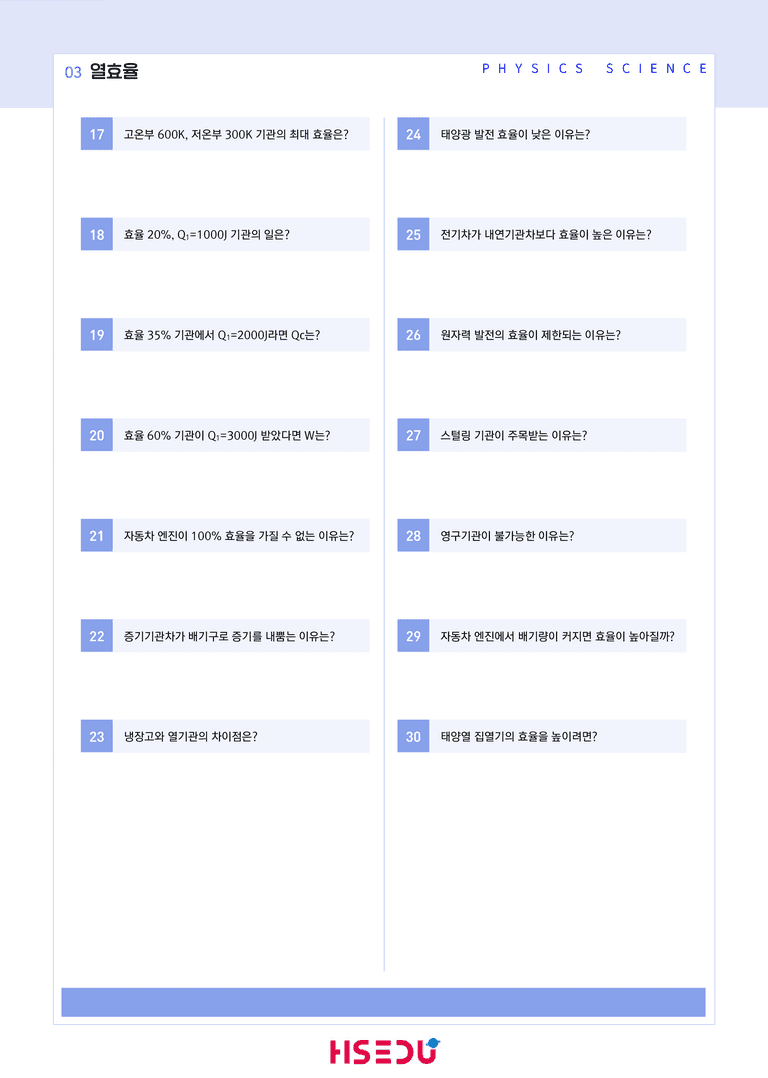 1-7 열효율 | STEP1 개념확인문제(단답형)_preview_2