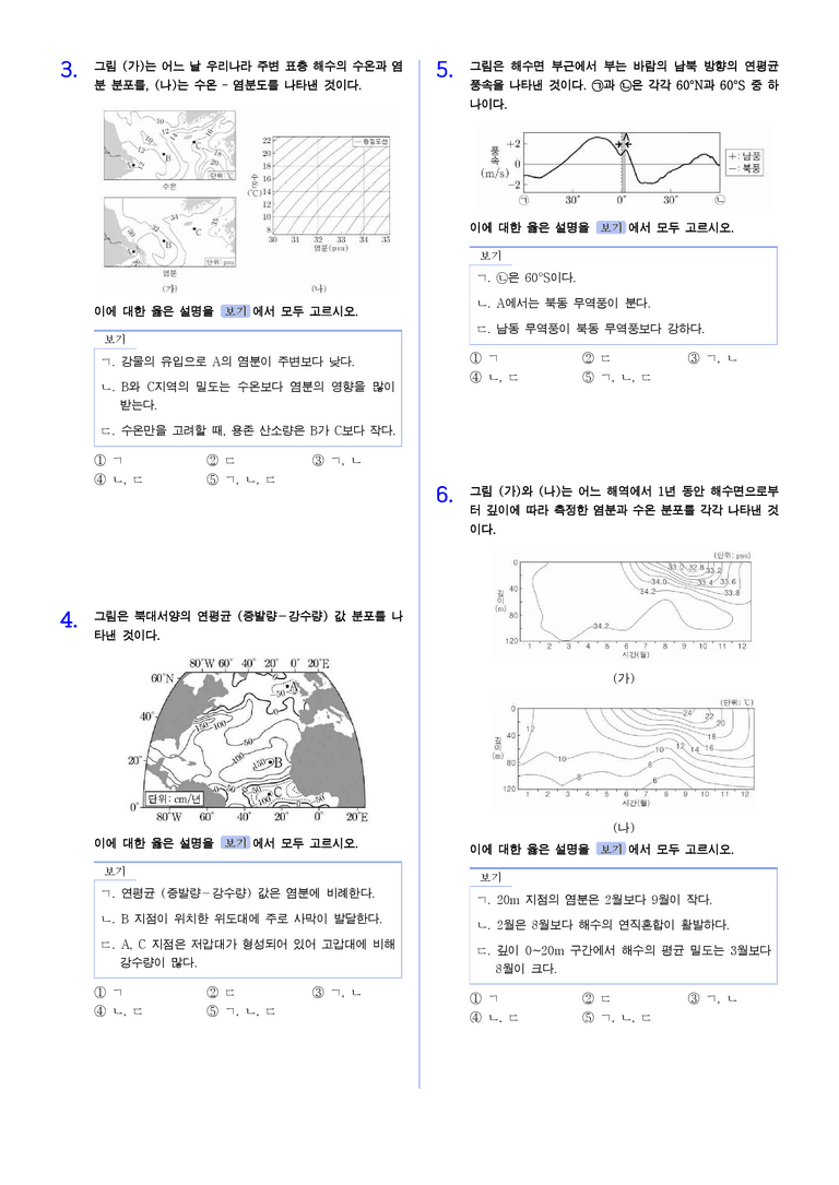 1 대기와 해양의 상호작용 | STEP5 고난도실전모의고사_preview_2