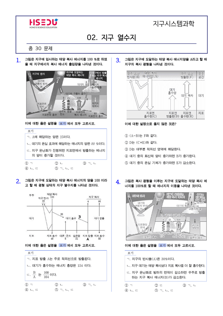 3-2 지구 열수지 | STEP2 최다빈출대표유형_preview_1