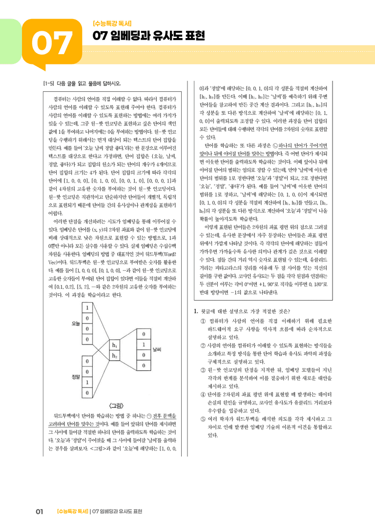 07 임베딩과 유사도 표현_고난도 심화문제02_preview_1