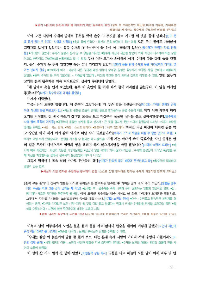 (27-수특) 2부 [고전산문] 왕수재취득용녀설(작자 미상) ￭(해설•정리)-(6쪽)_preview_2
