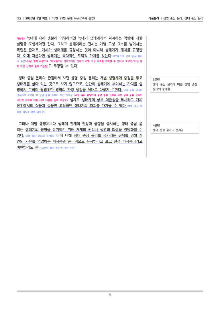 [고2] 2026년 3월 학평 18-23번 (독서 주제통합)_작품분석_preview_5