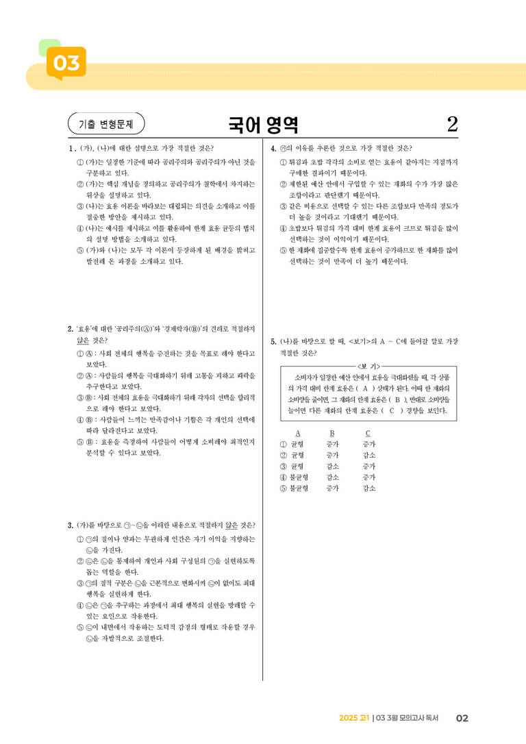 [고1] 2025 모의고사 3월 | 독서_기출 적중 문제01_preview_2