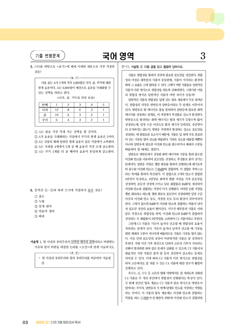 [고1] 2025 모의고사 3월 | 독서_기출 적중 문제02_preview_3