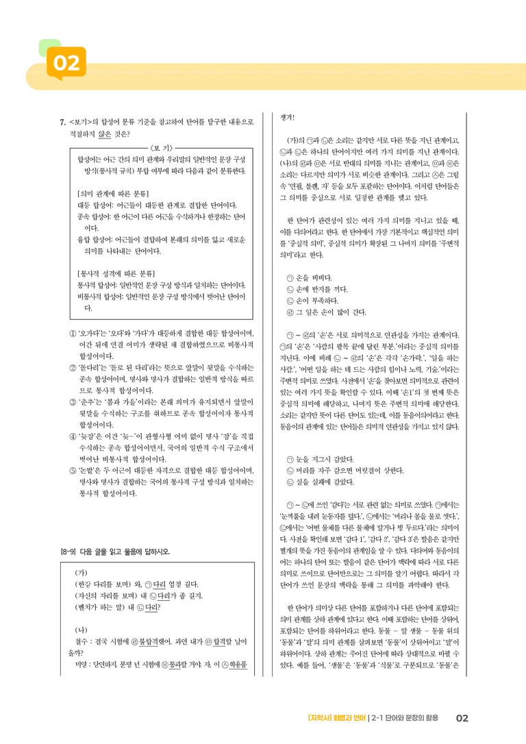2-1 단어와 문장의 활용_실전 모의고사01_preview_2