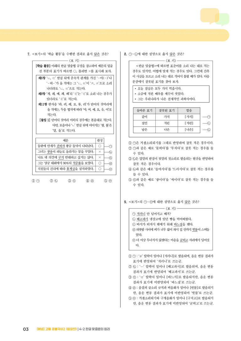 4-2 한글 맞춤법의 원리_기출 적중 문제_preview_3