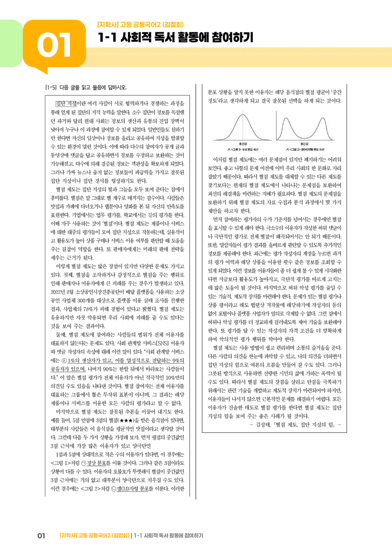 1-1 사회적 독서 활동에 참여하기_최다빈출 대표유형02_preview_1
