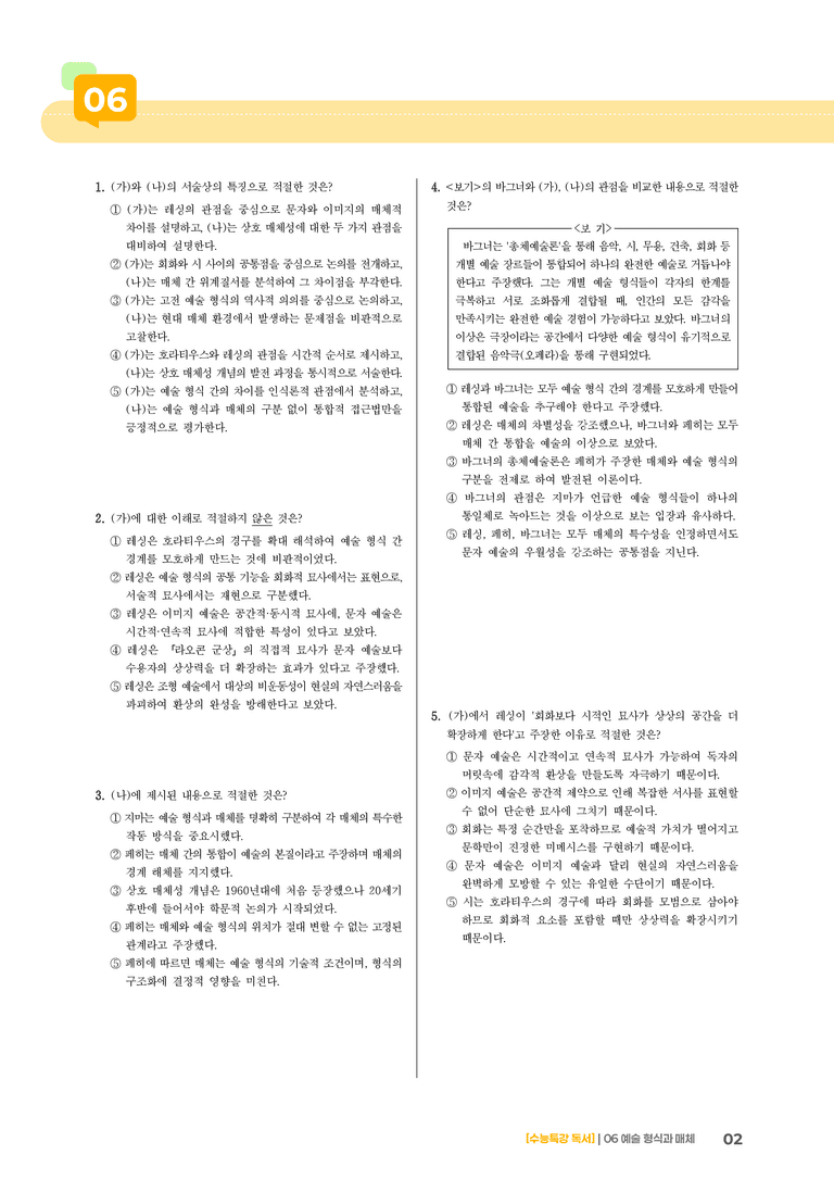 06 예술 형식과 매체_기출 적중 문제02_preview_2