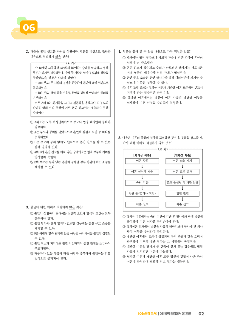 06 법적 관점에서 본 혼인_기출 적중 문제01_preview_2