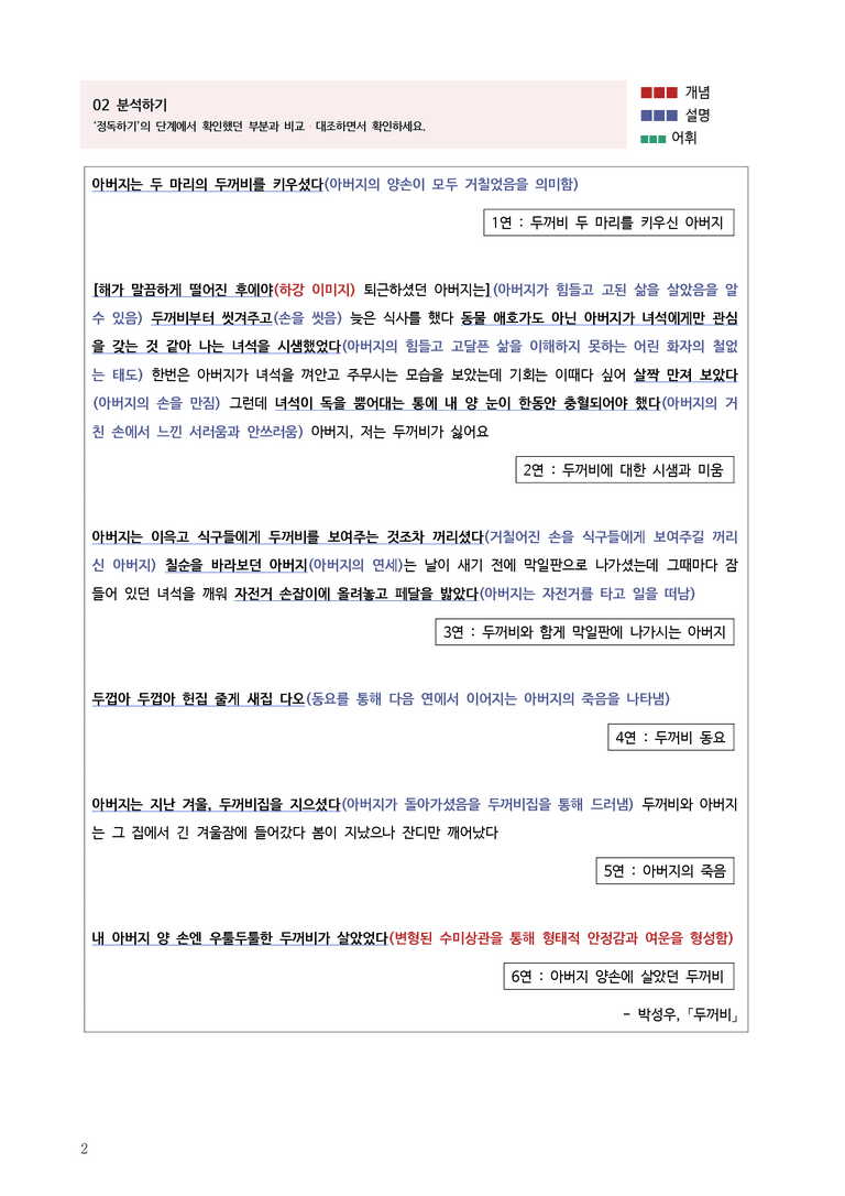[고2] 2025 모의고사 9월 | 43-45번 현대시 '두꺼비'_작품분석_preview_2