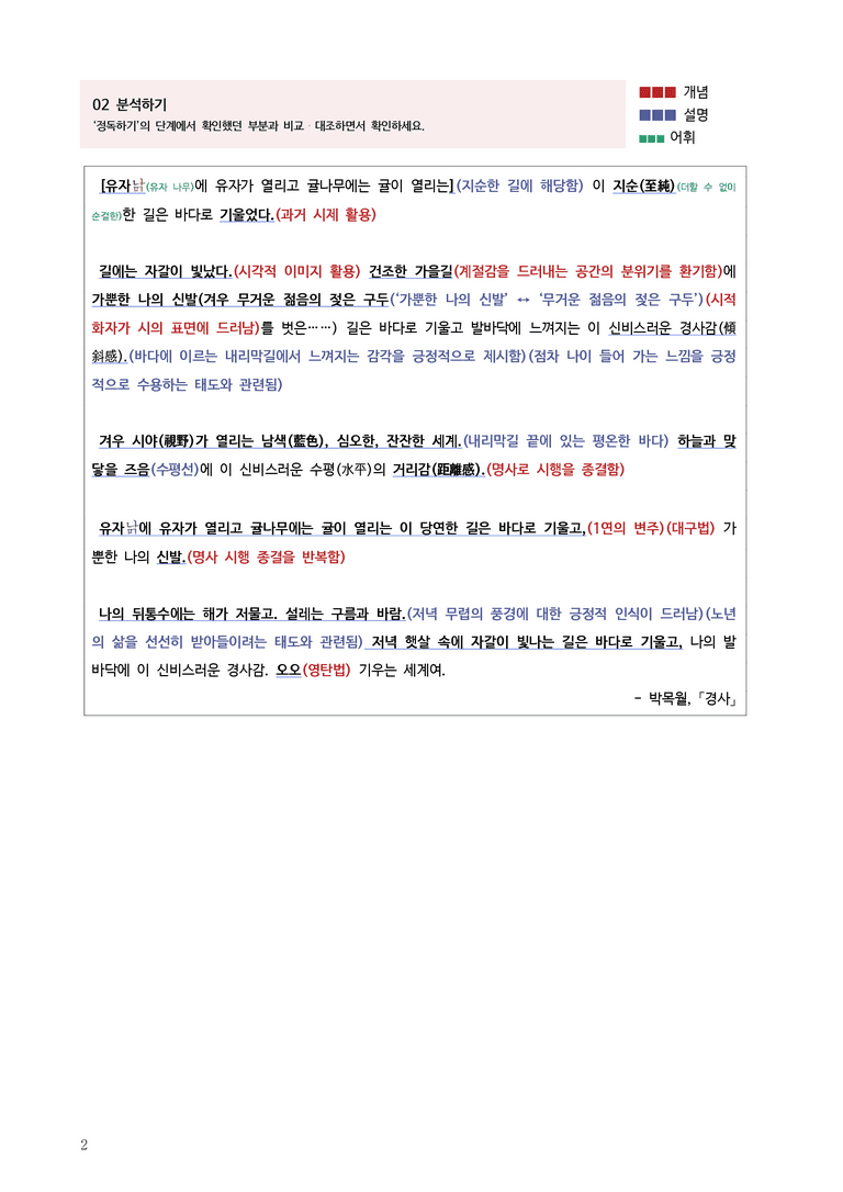 [고3] 2025 모의고사 9월 | 22-26번 현대시 '경사'_작품분석_preview_2