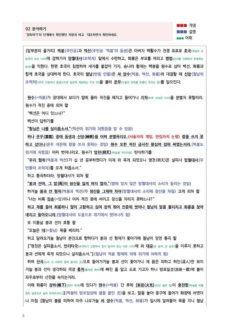 [고2] 2025 모의고사 6월 | 43-45번 백봉선전_작품분석_preview_3