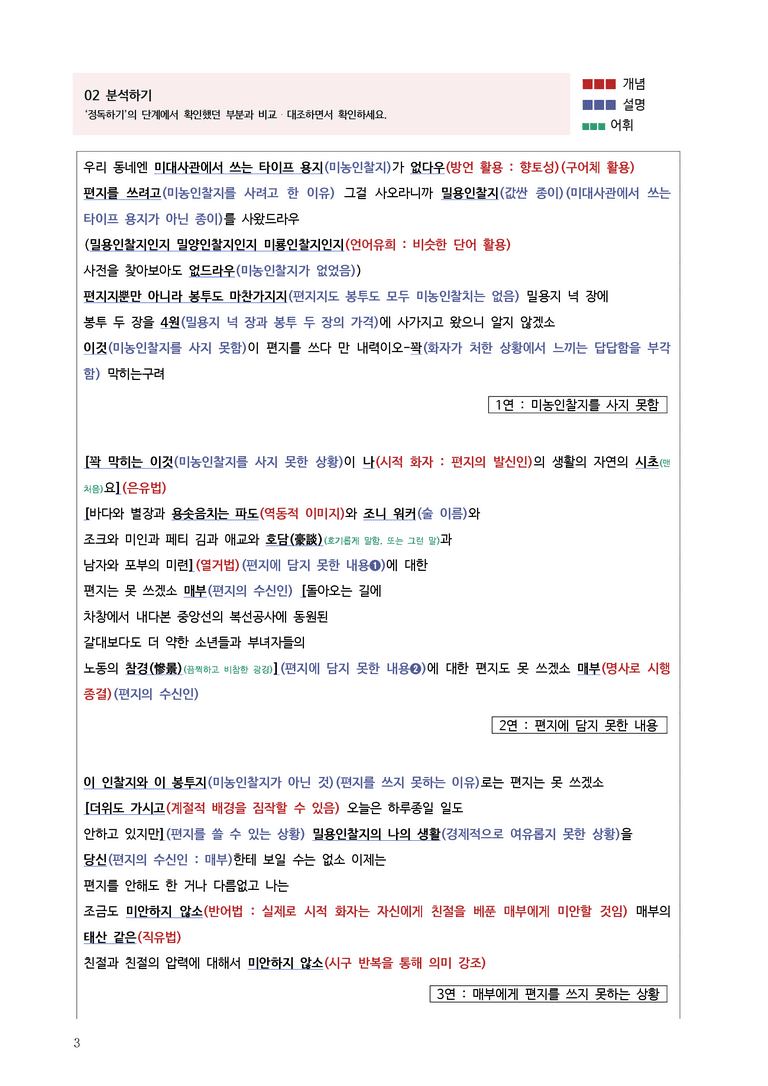 [고2] 2025 모의고사 3월 | 39-41번 미농인찰지_작품분석_preview_3