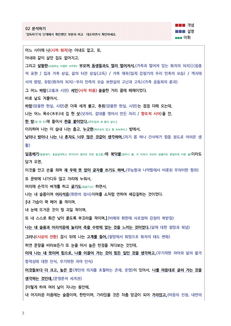 [고1] 2025 모의고사 3월 | 26-29번 문학(남신의주 유동 박시봉방)_작품분석_preview_3