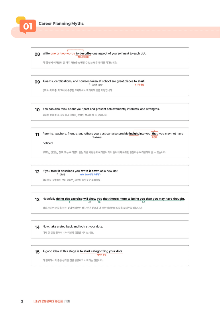 [비상] 공통영어 2 (홍민표) 1과 | STEP1 본문분석_preview_3