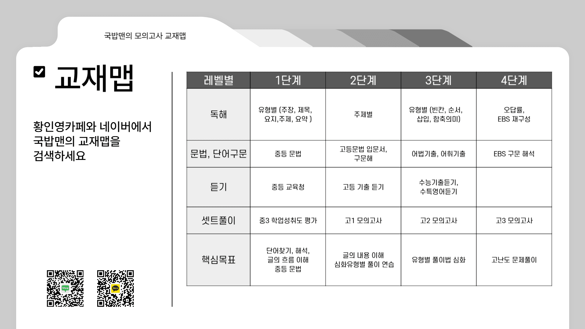 25년 3월 고2 미니북_promotion