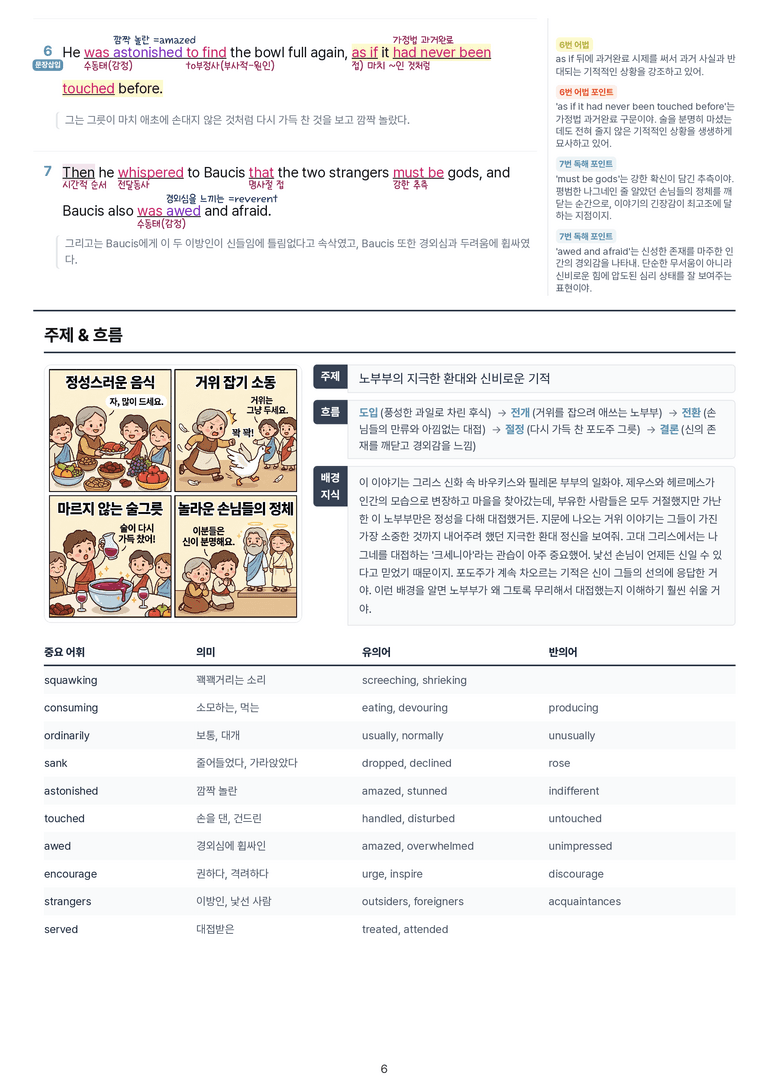 [This Note] 영어1 천재(강) 5과 정리자료 by 이것영어_preview_6