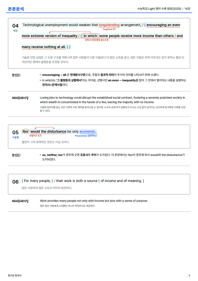 수능특강 Light 영어 수록 원문(2025) 14강 본문분석_preview_5