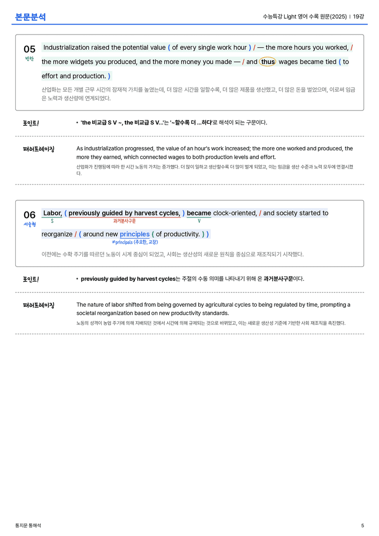수능특강 Light 영어 수록 원문(2025) 19강 본문분석_preview_5