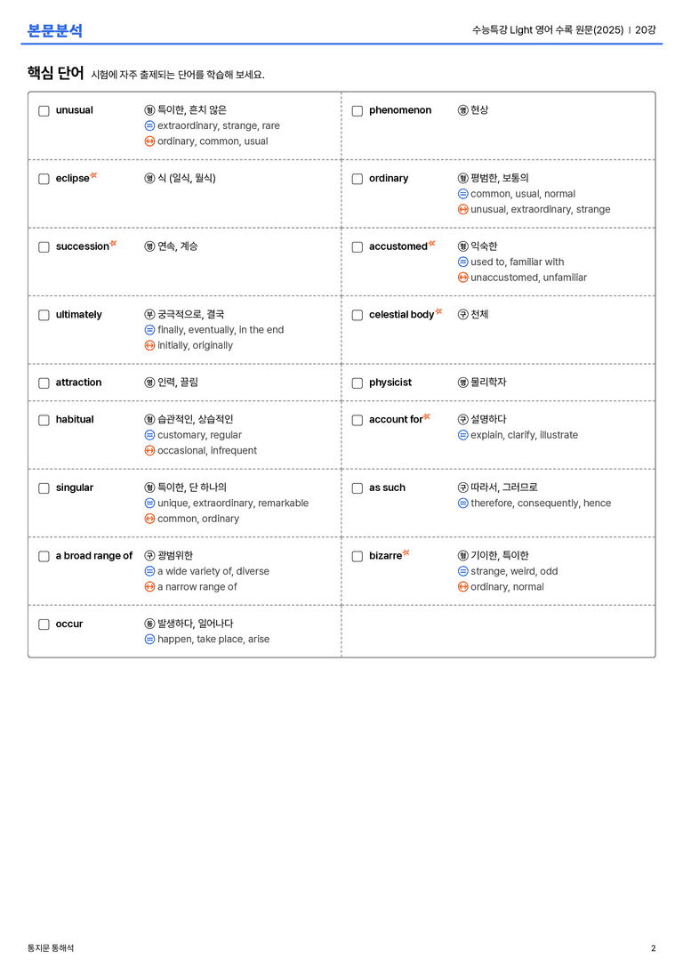 수능특강 Light 영어 수록 원문(2025) 20강 본문분석_preview_2